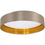 3032269 : LED-Deckenleuchte Maserlo in Taupe-Gold | Sehr große Auswahl Lampen und Leuchten.