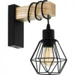 3032381 : Wandlampe Townshend 5 Holz ausladend + Schirm | Sehr große Auswahl Lampen und Leuchten.