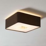 3032463 : LED-Deckenleuchte Tacuba, 35 x 35 cm, braun | Sehr große Auswahl Lampen und Leuchten.