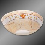 3046101 : Keramik-Wandleuchte Marmorino ocker | Sehr große Auswahl Lampen und Leuchten.