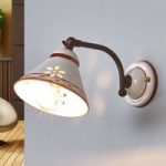 3046182 : Keramik-Wandleuchte Annabell m. bew. Strahler | Sehr große Auswahl Lampen und Leuchten.