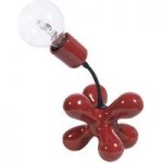 3046310 : Keramik-Tischleuchte L181 mit Flexarm rot glänzend | Sehr große Auswahl Lampen und Leuchten.