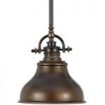 3048325 : Hängelampe Emery im Industriestil bronze Ø 20,3 cm | Sehr große Auswahl Lampen und Leuchten.