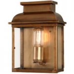 3048393 : Handgefertigte Außenwandlampe Old Bailey, Messing | Sehr große Auswahl Lampen und Leuchten.