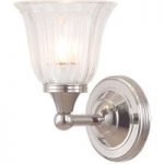 3048658 : Solide gearbeitete Badlampe Austen nickel | Sehr große Auswahl Lampen und Leuchten.