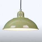 3048777 : Grüne Pendelleuchte Franklin im Retro-Stil | Sehr große Auswahl Lampen und Leuchten.