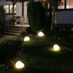 3050119 : Steinleuchten mit Gummianschluss weiß 27 cm | Sehr große Auswahl Lampen und Leuchten.