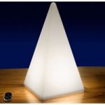 3050195 : LED-Außendekoleuchte Pyramide mit Akku, 54 cm | Sehr große Auswahl Lampen und Leuchten.