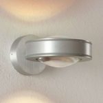 3051115 : Escale Vio - dimmbarer LED-Wandstrahler, alu | Sehr große Auswahl Lampen und Leuchten.