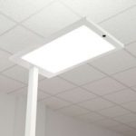 3056017 : LED-Büro-Stehlampe Almira mit Dimmer, weiß | Sehr große Auswahl Lampen und Leuchten.