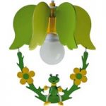 3062011 : Hängeleuchte Frosch in Blütenform mit Schaukel | Sehr große Auswahl Lampen und Leuchten.