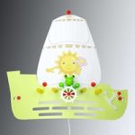 3062012 : Wandleuchte Frosch in Form eines Segelschiffs | Sehr große Auswahl Lampen und Leuchten.