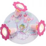 3062046 : Deckenleuchte Prinzessin Lillifee Rondell 3fl | Sehr große Auswahl Lampen und Leuchten.