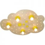 3062070 : Deckenleuchte Sternenwolke, in Buche natur, 75 cm | Sehr große Auswahl Lampen und Leuchten.