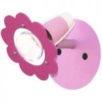 3062074 : Wandspot Blüte, rosa, einflammig | Sehr große Auswahl Lampen und Leuchten.