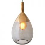 3064010 : EBB & FLOW Lute Pendelleuchte Platin, Glas grau | Sehr große Auswahl Lampen und Leuchten.