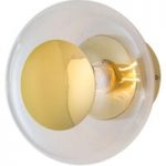 3064049 : EBB & FLOW Horizon Fassung gold/klar Ø 21 cm | Sehr große Auswahl Lampen und Leuchten.