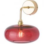 3064068 : EBB & FLOW Horizon Arm-Wandlampe gold/rot Ø 21 cm | Sehr große Auswahl Lampen und Leuchten.