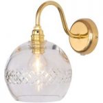 3064070 : EBB & FLOW Rowan Wandlampe gold Karomuster medium | Sehr große Auswahl Lampen und Leuchten.