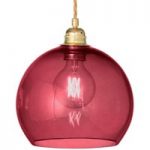 3064073 : EBB & FLOW Rowan Hängelampe gold/rot Ø 22cm | Sehr große Auswahl Lampen und Leuchten.