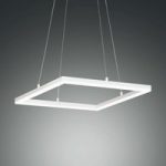 3502687 : LED-Pendelleuchte Bard, 42x42cm in Weiß | Sehr große Auswahl Lampen und Leuchten.