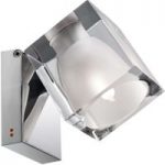 3503135 : Fabbian Cubetto Wandleuchte G9 chrom/klar | Sehr große Auswahl Lampen und Leuchten.