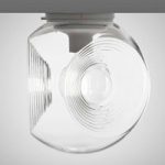 3503219 : Fabbian Eyes - Glas-Deckenlampe m. klarem Diffusor | Sehr große Auswahl Lampen und Leuchten.