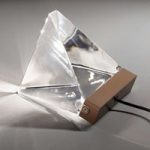 3503277 : Fabbian Tripla - Kristall-LED-Tischleuchte, bronze | Sehr große Auswahl Lampen und Leuchten.