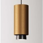 3503928 : Fabbian Claque LED-Hängeleuchte 20 cm bronze | Sehr große Auswahl Lampen und Leuchten.