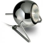 3503951 : Fabbian Beluga Steel Chrom-Tischleuchte, Ø 9 cm | Sehr große Auswahl Lampen und Leuchten.