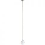 3503955 : Fabbian Beluga White Glas-Hängeleuchte, Ø 9 cm | Sehr große Auswahl Lampen und Leuchten.