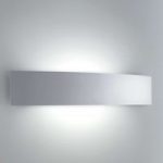 3520220 : Fontana Arte Riga - Wandleuchte, 36 cm, nickel | Sehr große Auswahl Lampen und Leuchten.