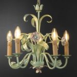 3532188 : Kronleuchter Tulipe im Florentiner Stil, 5-flg. | Sehr große Auswahl Lampen und Leuchten.