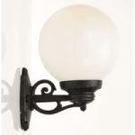 3538110 : Außenwandlampe Globe 250 Range - Diffusor opal | Sehr große Auswahl Lampen und Leuchten.