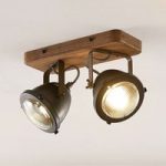 3568002 : Lindby Shila Scheinwerfer-Deckenlampe, zweiflammig | Sehr große Auswahl Lampen und Leuchten.