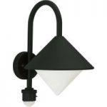 4001591 : Jolanda Außen-Wandleuchte schwarz mit Bewegungsm. | Sehr große Auswahl Lampen und Leuchten.