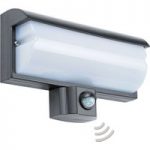 4013104 : LED-Wandstrahler LBO 21679 mit Sensor, IP44 | Sehr große Auswahl Lampen und Leuchten.