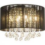 4015031 : LED-Deckenleuchte Sierra m. Seidenschirm u. Behang | Sehr große Auswahl Lampen und Leuchten.