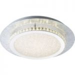 4015153 : LED-Deckenlampe Tilo in Silber, dimmbar, 4000K 18W | Sehr große Auswahl Lampen und Leuchten.