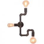 4018154 : LED-Wandlampe Leonas in Form eines Wasserrohrs | Sehr große Auswahl Lampen und Leuchten.