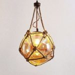 4018186 : Pendellampe Georgina aus amberfarbenem Glas | Sehr große Auswahl Lampen und Leuchten.
