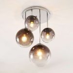 4018238 : Lindby Robyn Glas-Deckenleuchte, vierflammig | Sehr große Auswahl Lampen und Leuchten.