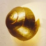 4512012 : Wandleuchte Snail One in Gold | Sehr große Auswahl Lampen und Leuchten.