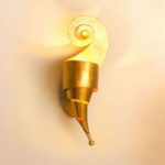 4512041 : Kunstvolle Wandleuchte LINO in Gold | Sehr große Auswahl Lampen und Leuchten.