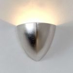 4512189 : Silberfarbene Wandleuchte Matteo Piccola Keramik | Sehr große Auswahl Lampen und Leuchten.