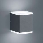 4516455 : Helestra Kibo - LED-Außenwandleuchte, graphit | Sehr große Auswahl Lampen und Leuchten.