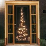 4544001 : Tür-Weihnachtsbaum-Silhouette Fairybell® - 2,10 m | Sehr große Auswahl Lampen und Leuchten.