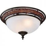 4545062 : Hunter Wicker Bowl Anbaulampe für Deckenventilator | Sehr große Auswahl Lampen und Leuchten.