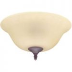 4545067 : Hunter Amber Bowl Ventilatorlampe | Sehr große Auswahl Lampen und Leuchten.