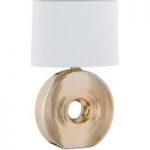4581284 : Tischlampe Eye mit goldenem Keramikfuß, 54 cm | Sehr große Auswahl Lampen und Leuchten.